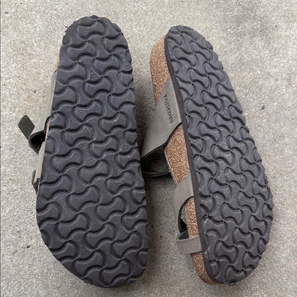 Birkenstock Taupe Sandals - Picture 2 of 4